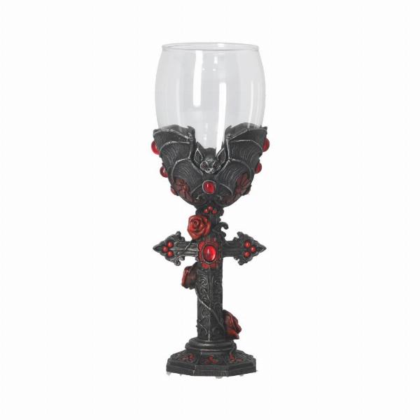 Photo #4 of product B4479N9 - Carpe Noctem Dracula Vampire Bat Wine Glass