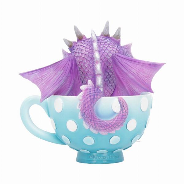 Photo #4 of product B4342M8 - Cutieling Figurine Cute Dragon in a Teacup Ornament