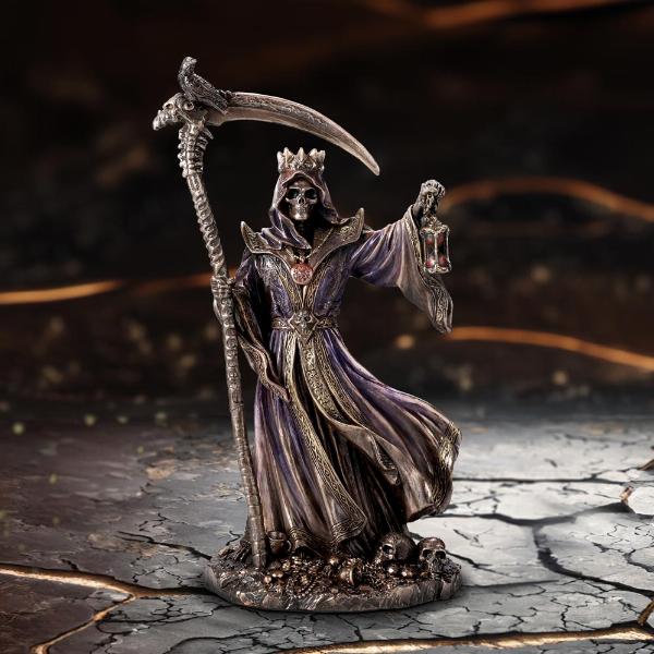 Photo #5 of product D6888C24 - Deathly Crown King Skeletal Reaper Figurine