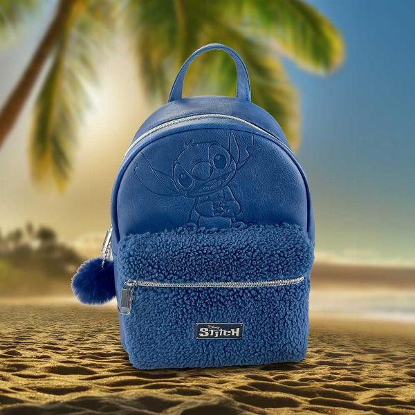 Photo #2 of product C6805B24 - Disney Stitch Backpack in Blue