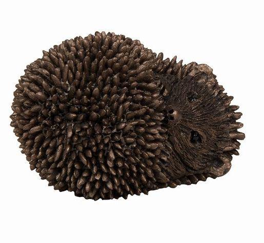 Photo of Dizzy Hoglet Sleeping Bronze Figurine small hedgehog (Thomas Meadows) Frith Minima