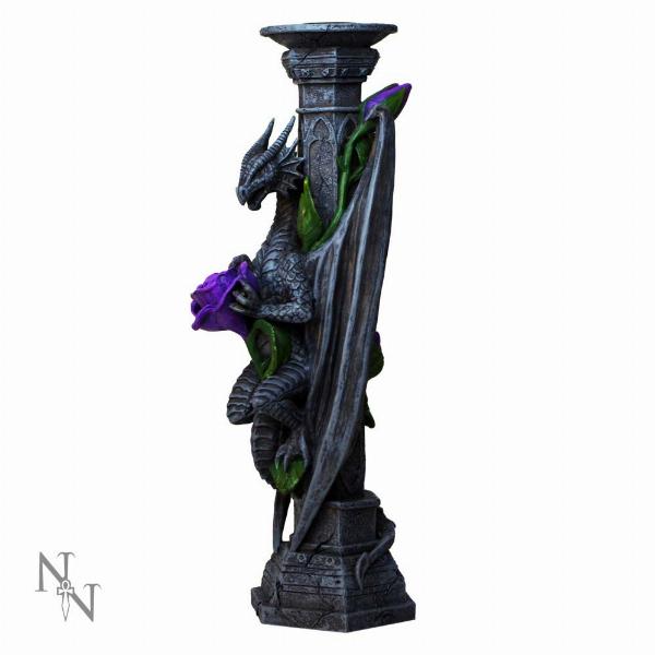 Photo #2 of product NOW6853 - Anne Stokes Dragon Beauty Candle Stick Candle Holder Valentine
