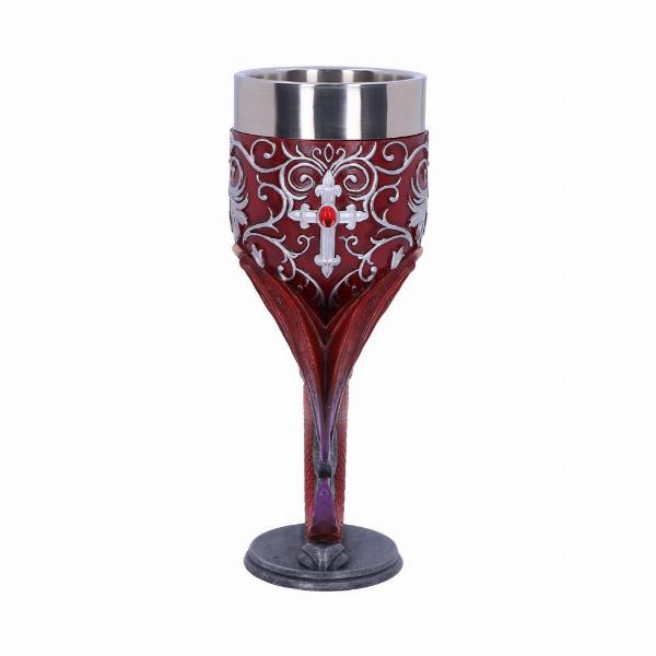 Photo #4 of product B5190R0 - Dragons Devotion Twin Dragon Heart Set of Two Goblets