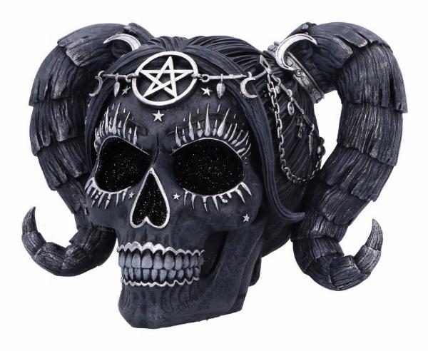 Photo #4 of product B6591Y3 - Drop Dead Gorgeous - Solve and Coagula Baphomet Doll Skull