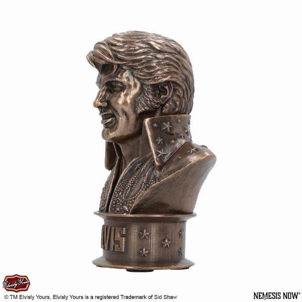 Photo #2 of product B4021K8 - Officially Licensed Elvisly Yours Elvis Presley Bust 18cm