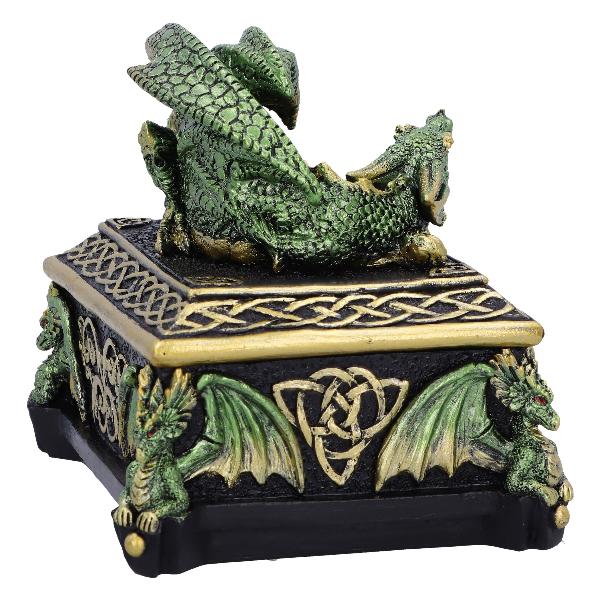 Photo #4 of product U6519Y3 - Emerald Hoard Dragon Box
