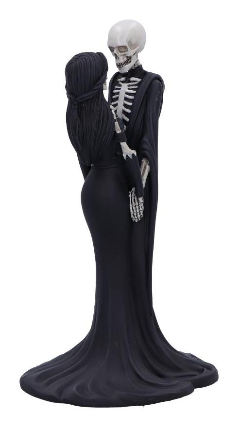 Photo #3 of product B6460X3 - Eternal Vow Gothic Skeletons Figurine 24cm