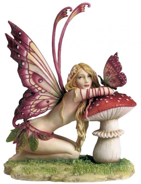 Photo of Fairy and Mushroom Figurine (Selina Fenech) 17cm