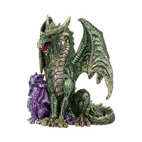 Photo #2 of product U6177W2 - Fearsome Guide Dragon Figurine 17.7cm