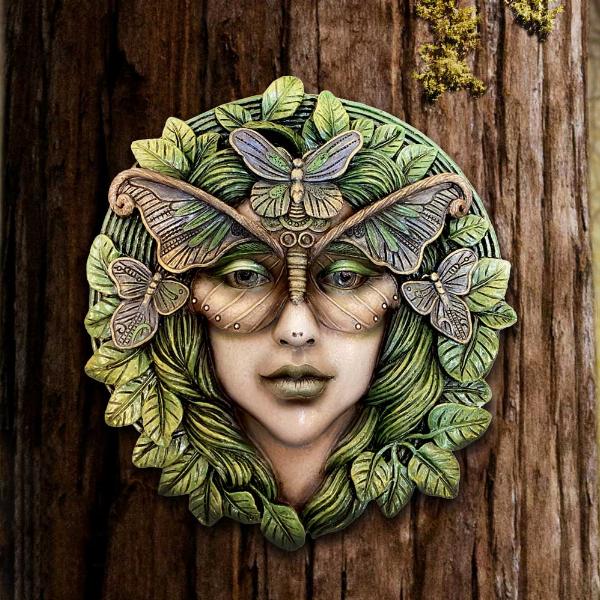 Photo #5 of product D6850C24 - Fern Tree Spirit Wall Plaque