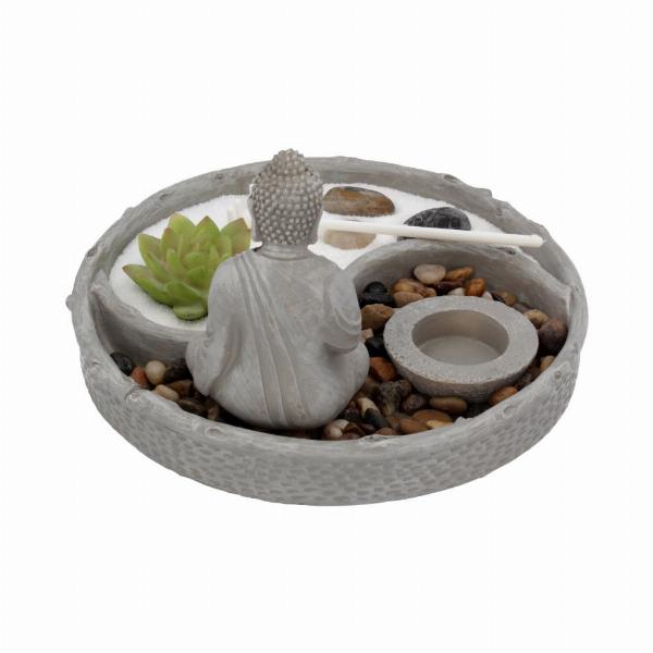 Photo #4 of product H4251M8 - Garden of Tranquility Zen Garden Buddha Ornament