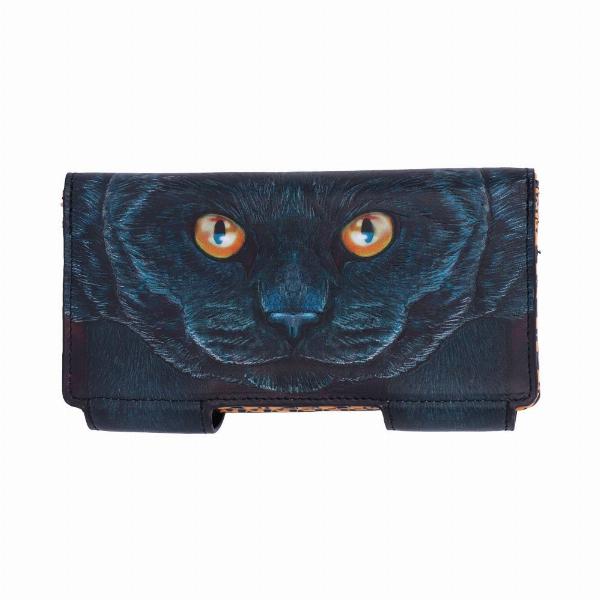 Photo #1 of product B5799U1 - Guardian Cat Embossed Purse 18.5cm