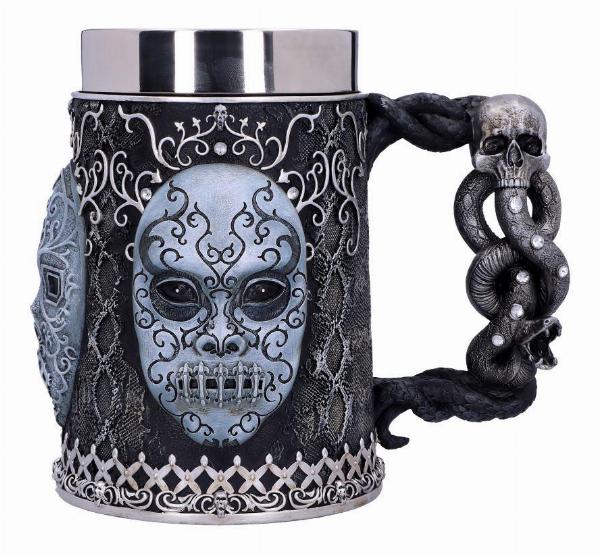 Photo #1 of product B5604T1 - Harry Potter Death Eater Mask Voldemort Collectable Tankard