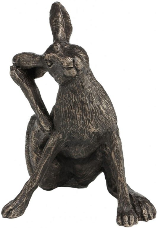 Photo of Hazel Hare Bronze Sculpture (Harriet Glen)