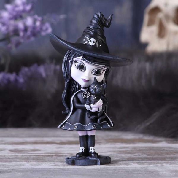 Photo #5 of product B5940V2 - Hexara Witch Figurine 15cm