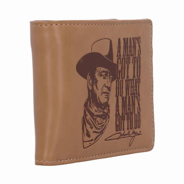 Photo #4 of product B3315J7 - 'A Mans Got To Do What A Mans Got To Do' John Wayne Wallet