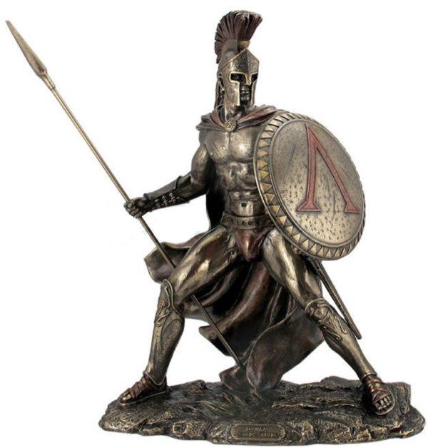 Photo of Leonidas King of Sparta Bronze Figurine Large