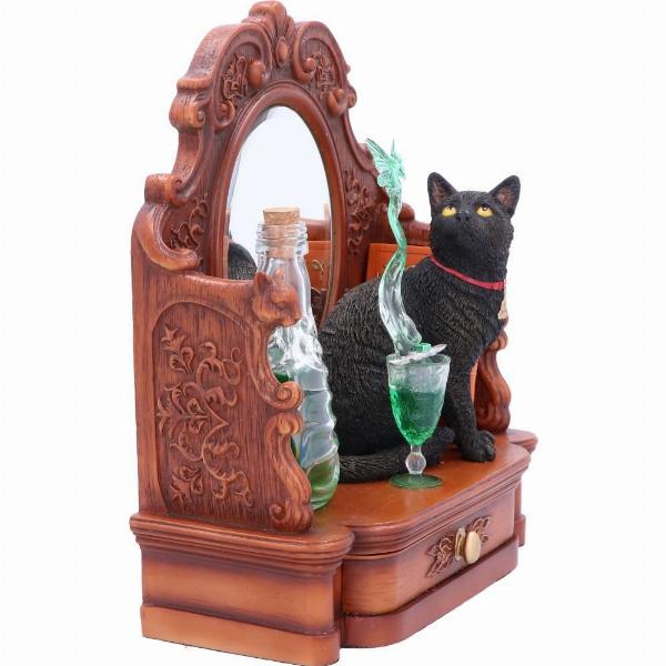 Absinthe Cat and Green Fairy Figurine Lisa Parker | Gothic Gifts