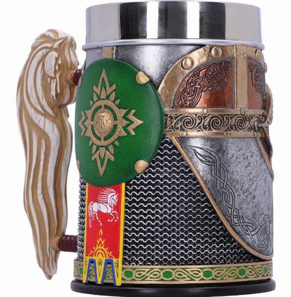 Photo #3 of product B6457X3 - Lord Of The Rings Collectible Rohan Tankard 15.5cm