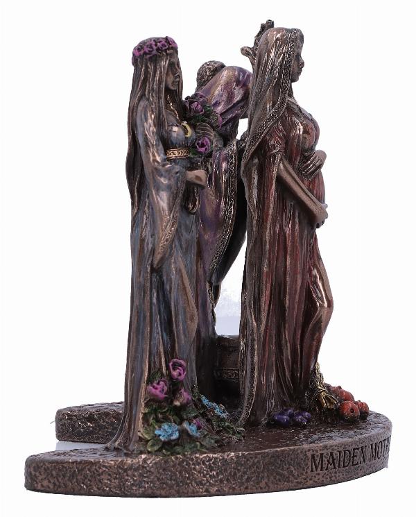 Photo #4 of product D6558Y3 - Maiden, Mother and Crone Trio of Life mini figurines