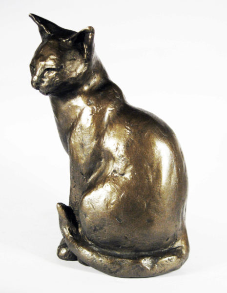 Photo of Maisie the Cat Bronze Ornament