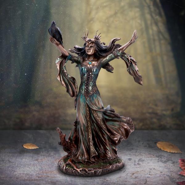 Photo #5 of product D6898C24 - Morgan Le Fay Bronze Figurine