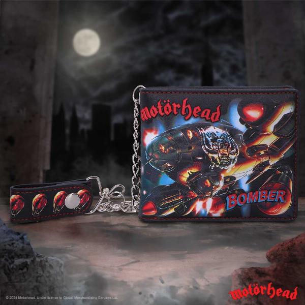 Photo #5 of product B6607B24 - Motorhead Bomber Artwork Wallet