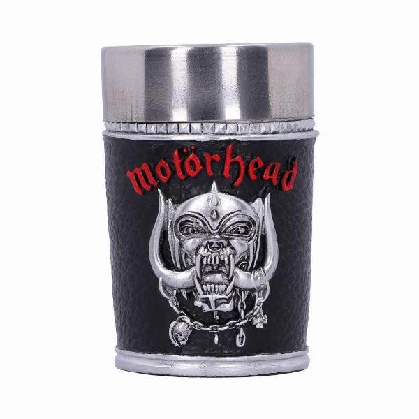 Photo #1 of product B4122M8 - Motorhead Ace of Spades Warpig Shot Glass Officially Licensed Merchandise