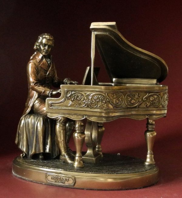 Photo of Mozart Bronze Figurine