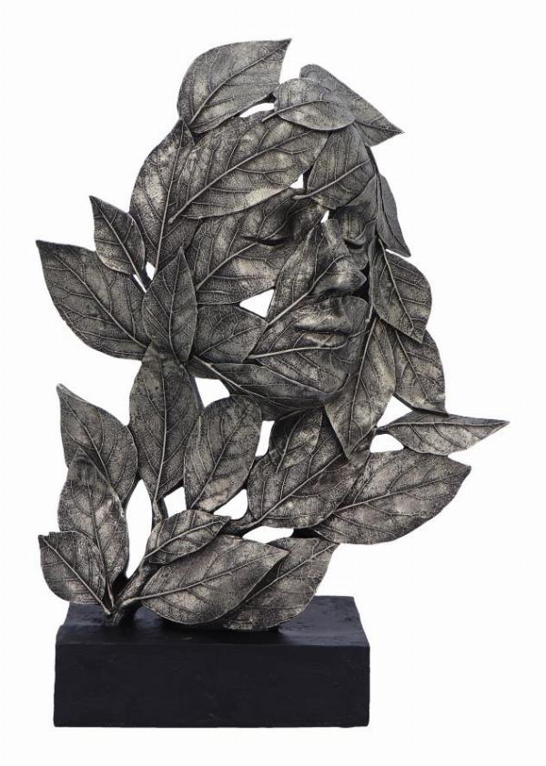 Photo #1 of product D6684A24 - Natural Emotion - Peace Silver Statue 32cm