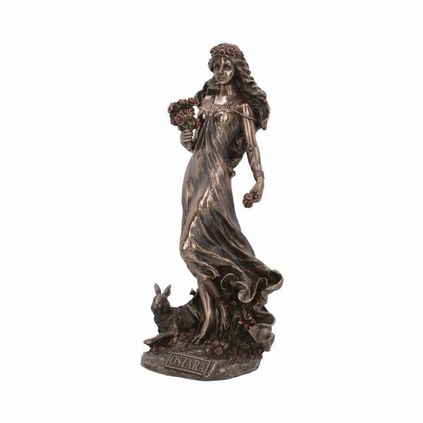 Photo #2 of product D6122W2 - Ostara Goddess of Spring and Dawn Bronze Figurine 26.5cm