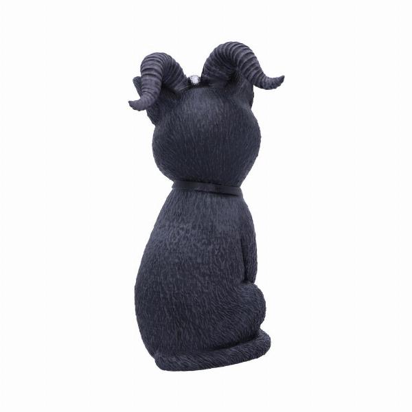 Photo #3 of product B5148R0 - Pawzuph Horned Occult Cat Figurine