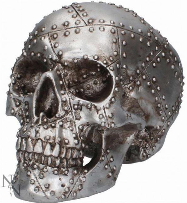 Photo of Rivet Head Skull Ornament 19cm
