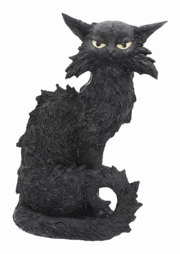 Photo #1 of product D4583N9 - Large Black Cat Witches Familiar Figure Salem 32.5cm