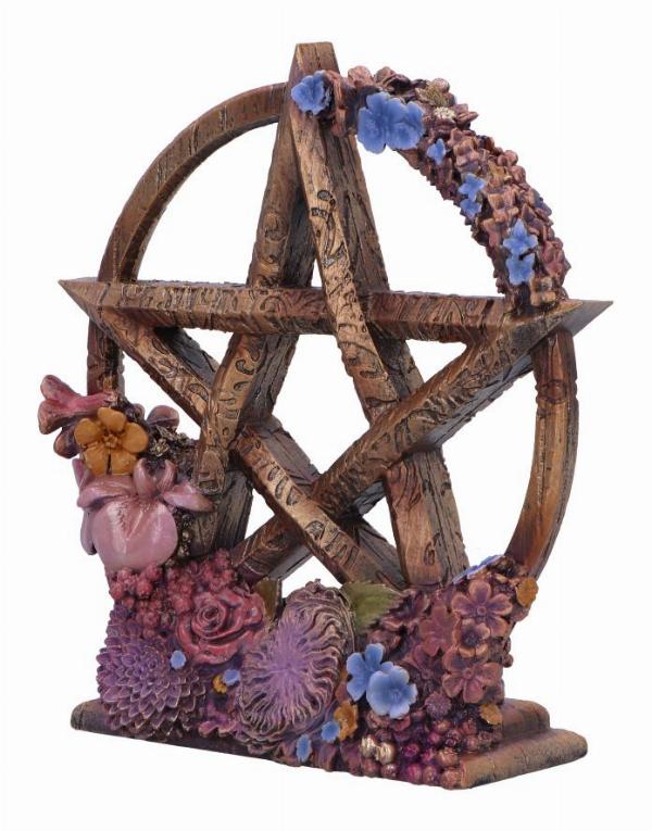 Photo #2 of product B6629B24 - Spring Floral Decorative Pentagram Ornament