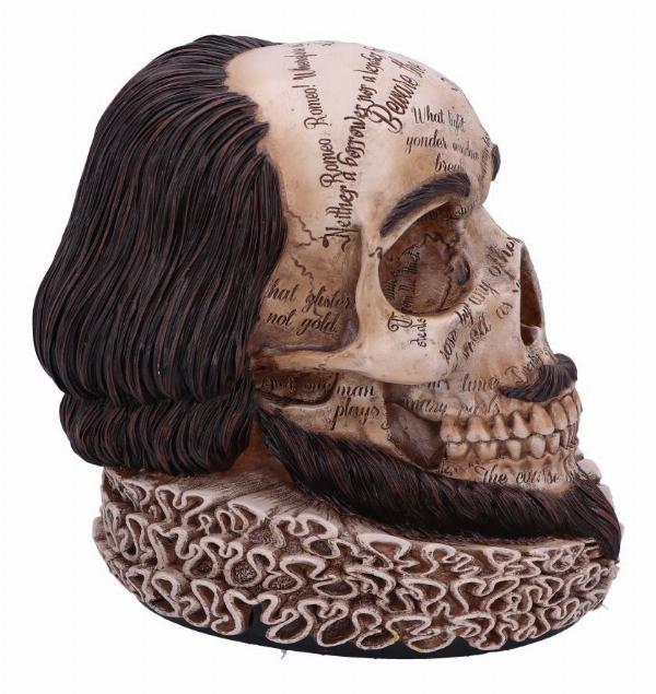 Photo #3 of product B6484X3 - Shakespeare's Legacy Skull 16cm