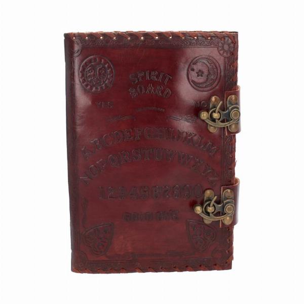 Photo #1 of product B1812E5 - Spirit Board Clasping Embossed Leather Journal