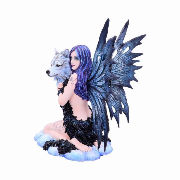 Photo #2 of product D4834P9 - Spirit Wolf Fairy Ornament