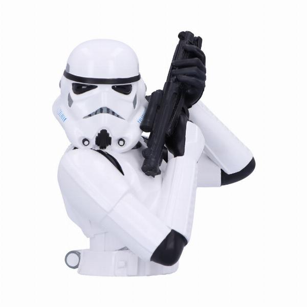 Photo #1 of product B6194W2 - Stormtrooper Bust Figurine (Small) 14.2cm