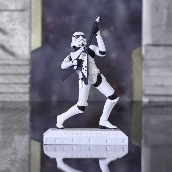 Photo #5 of product B5871V2 - Officially Licensed Stormtrooper Rock On Guitarist Figurine 18cm