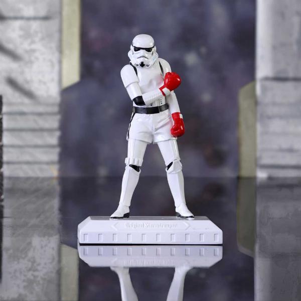 Photo #5 of product B5939V2 - Officially Licenced Stormtrooper The Greatest Boxer Figurine 18cm