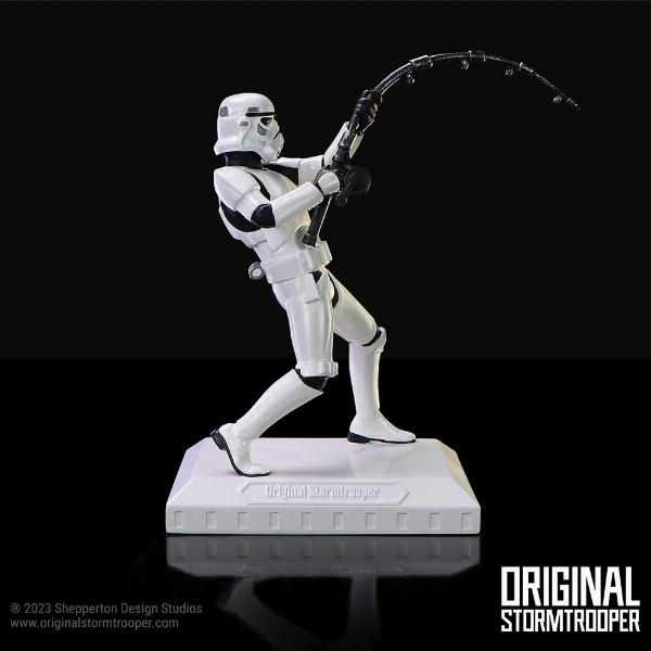 Photo #5 of product B6953A25 - Original Stormtrooper What a Catch Fishing Figurine