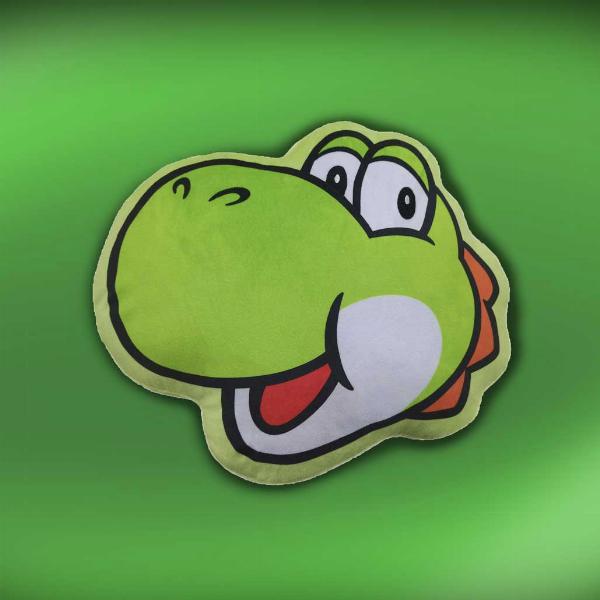 Photo #5 of product C6229W2 - Super Mario Yoshi Dinosaur Cushion 40cm