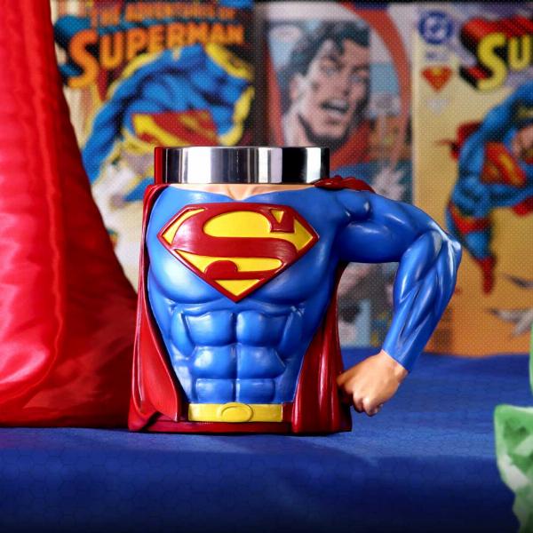 Photo #5 of product B5890V2 - Superman Hero Tankard 16.3cm
