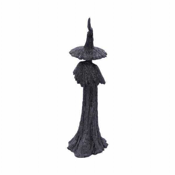 Photo #3 of product D4882P9 - Talyse Black Glittered Forest Witch Ornament