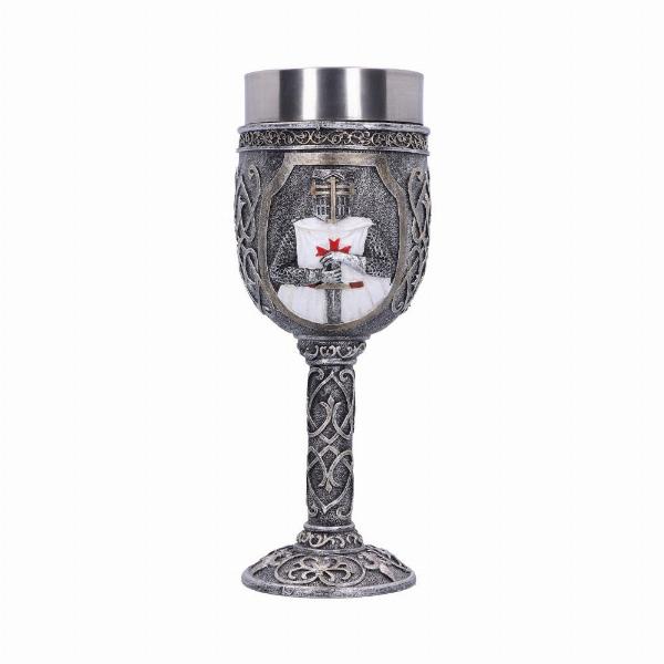 Photo #5 of product U3879K8 - Templars Medieval Knight Goblet 19cm