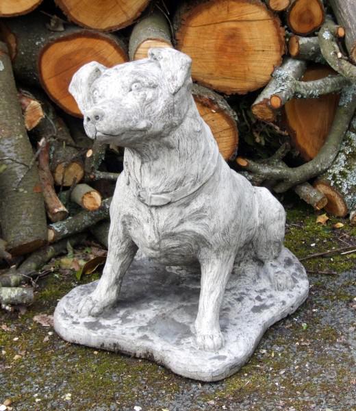 Photo of Terrier Dog Stone Statue