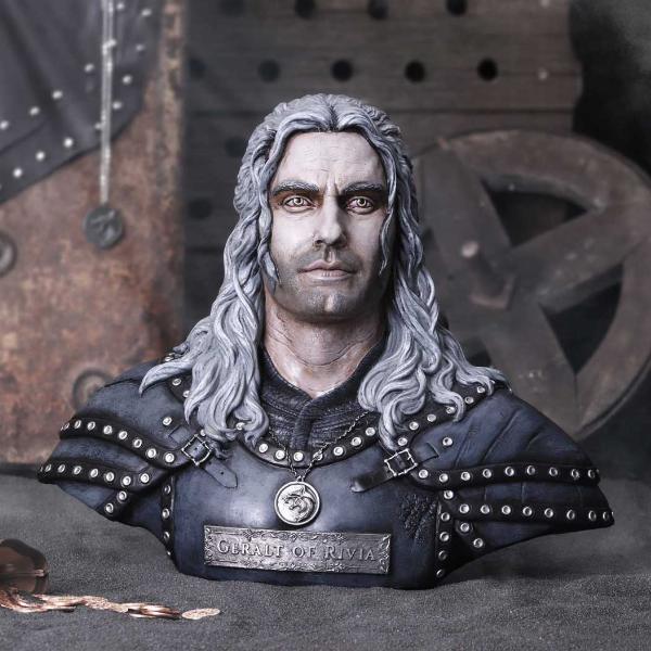 Photo #5 of product B6050V2 - The Witcher Geralt of Rivia Bust 39.5cm