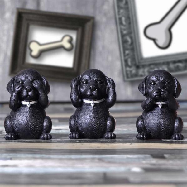 Photo #5 of product B5881V2 - Three Wise Labradors 8.5cm