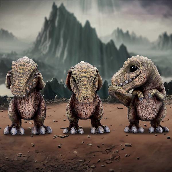 Photo #5 of product B6973A25 - Three Wise Tyrannosaurus Rex